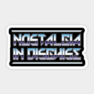 Villain Nostalgia In Disguise Sticker